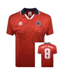 Pretty Green - X Kappa Football Polo T Shirt - Lyst