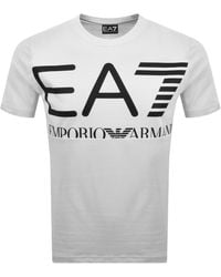 EA7 - Emporio Armani Logo T Shirt - Lyst