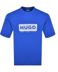 HUGO - Nuiden T Shirt - Lyst