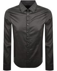 ARMANI EXCHANGE - Long Sleeve Shirt - Lyst