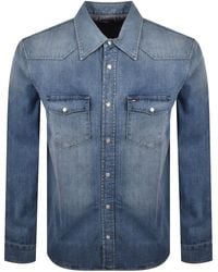 Tommy Hilfiger - Western Denim Shirt - Lyst