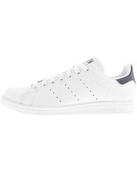 adidas originals stan smith velcro sneakers in white s75187