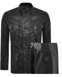 Belstaff - Trialmaster Leather Jacket - Lyst
