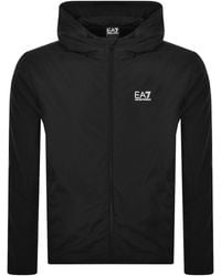 EA7 - Emporio Armani Logo Jacket - Lyst