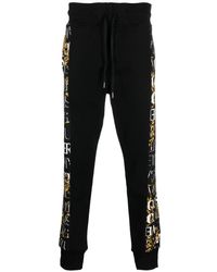 versace sweatpants white