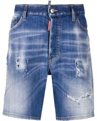 dsquared jean shorts mens