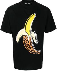 Palm Angels Banana Classic T-shirt Black