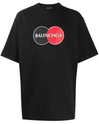 red balenciaga shirt