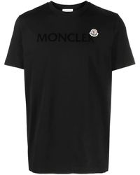 Moncler Graphic Logo T-shirt Black
