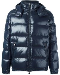 moncler maya jacket mens red