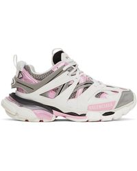 Balenciaga White, Green And Pink Track 