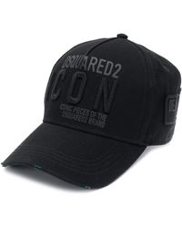 black on black icon cap