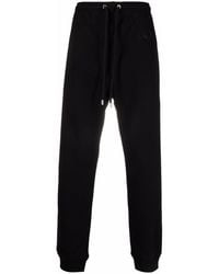 Lanvin Drawstring Cotton Sweatpants - Black