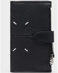 Maison Margiela - Leather Zip Cardholder - Lyst