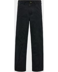 Maison Margiela - Cotton Trousers - Lyst