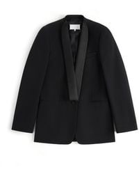 Maison Margiela - Virgin Wool Tuxedo Blazer - Lyst