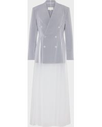 Maison Margiela - Covered Tailored Maxi Dress - Lyst