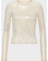 Maison Margiela - Print Long-Sleeve Top - Lyst
