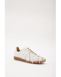 Maison Margiela - Paint Replica Sneakers - Lyst