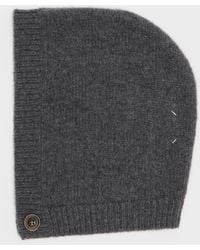 Maison Margiela - Wool Knit Hood - Lyst