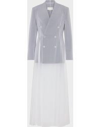 Maison Margiela - Covered Tailored Maxi Dress - Lyst