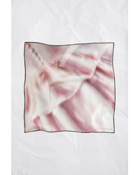 Maison Margiela - Porcelain Print Silk Scarf - Lyst