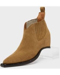 Maison Margiela - Heel-Less Western Chelsea Boots - Lyst
