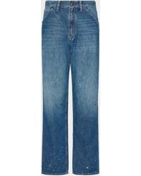 Maison Margiela - Treated Denim Jeans - Lyst