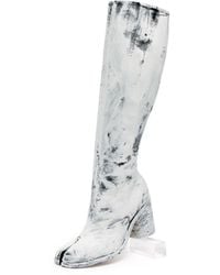 Maison Margiela - Tabi Bianchetto Knee-High Boots - Lyst