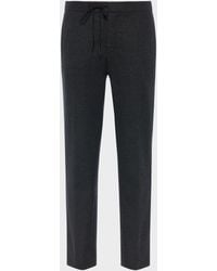 Maison Margiela - Drawstring Wool Trousers - Lyst