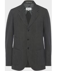 Maison Margiela - Cotton Silk Jacket - Lyst