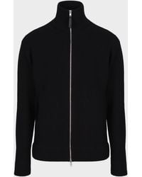 Maison Margiela - Knit Zip-Up Cardigan - Lyst