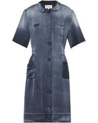 Maison Margiela - Sun-Faded Midi Dress - Lyst