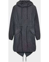 Maison Margiela - Hooded Parka Coat - Lyst
