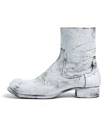 Maison Margiela - Float Ankle Boots Bianchetto - Lyst
