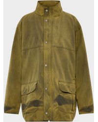 Maison Margiela - Cotton Overshirt Jacket - Lyst