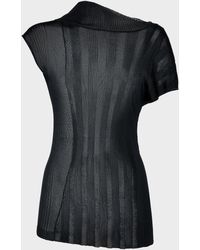 Maison Margiela - Fitted Knit Top - Lyst