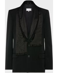 Maison Margiela - Wool Scarf Jacket - Lyst