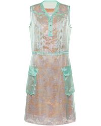 Maison Margiela - Sheer Tea Dress - Lyst