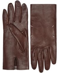 Maison Margiela - Leather Gloves - Lyst
