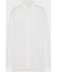 Maison Margiela - Cotton Poplin Shirt - Lyst