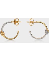 Maison Margiela - Numeric Diamond Hoop Earrings - Lyst