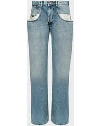 Maison Margiela - Straight Jeans With Contrasted Pockets - Lyst