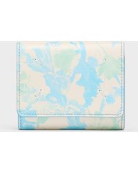 Maison Margiela - Leather Tri-Fold Wallet - Lyst