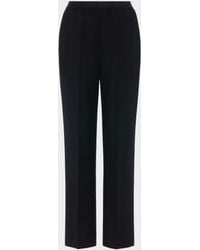 Maison Margiela - Wool Straight-Leg Trousers - Lyst