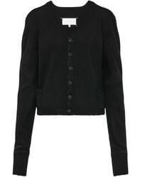 Maison Margiela - Wool V-Neck Cardigan - Lyst