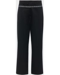 Maison Margiela - Hose Mit Weitem Beinschnitt Aus Gewachster Baumwolle, Mann, Größe - Lyst