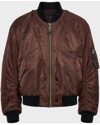 Maison Margiela - Reversible Bomber Jacket - Lyst