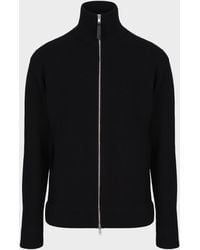 Maison Margiela - Knit Zip-Up Cardigan - Lyst