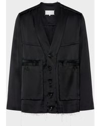 Maison Margiela - Patchwork Satin Jacket - Lyst